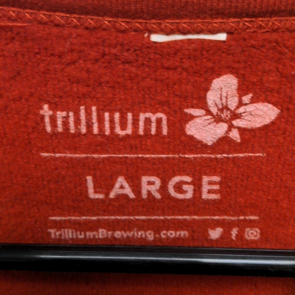 Trillium Brewing Crew neck size Large - Picture 2 of 3